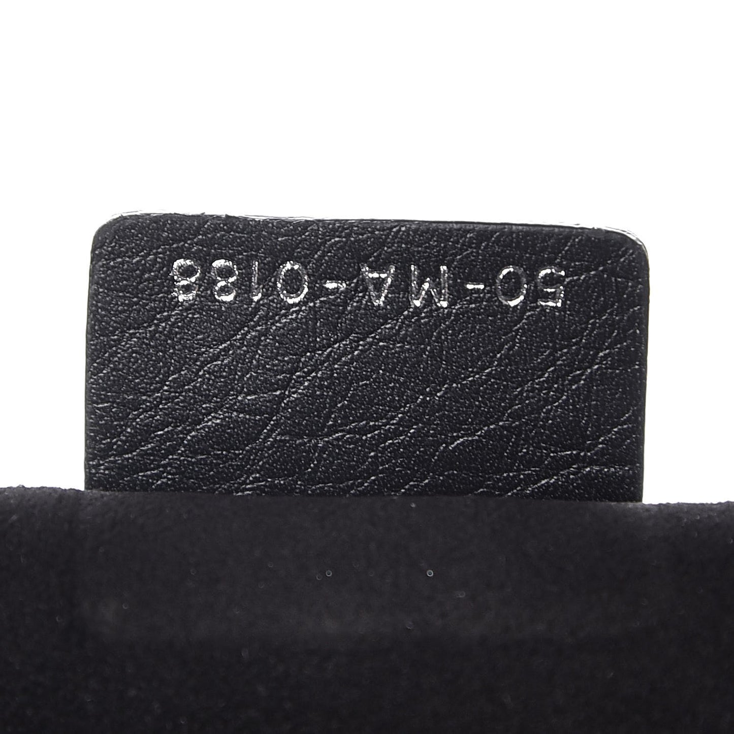 Oblique Calfskin Embossed Book Tote Black
