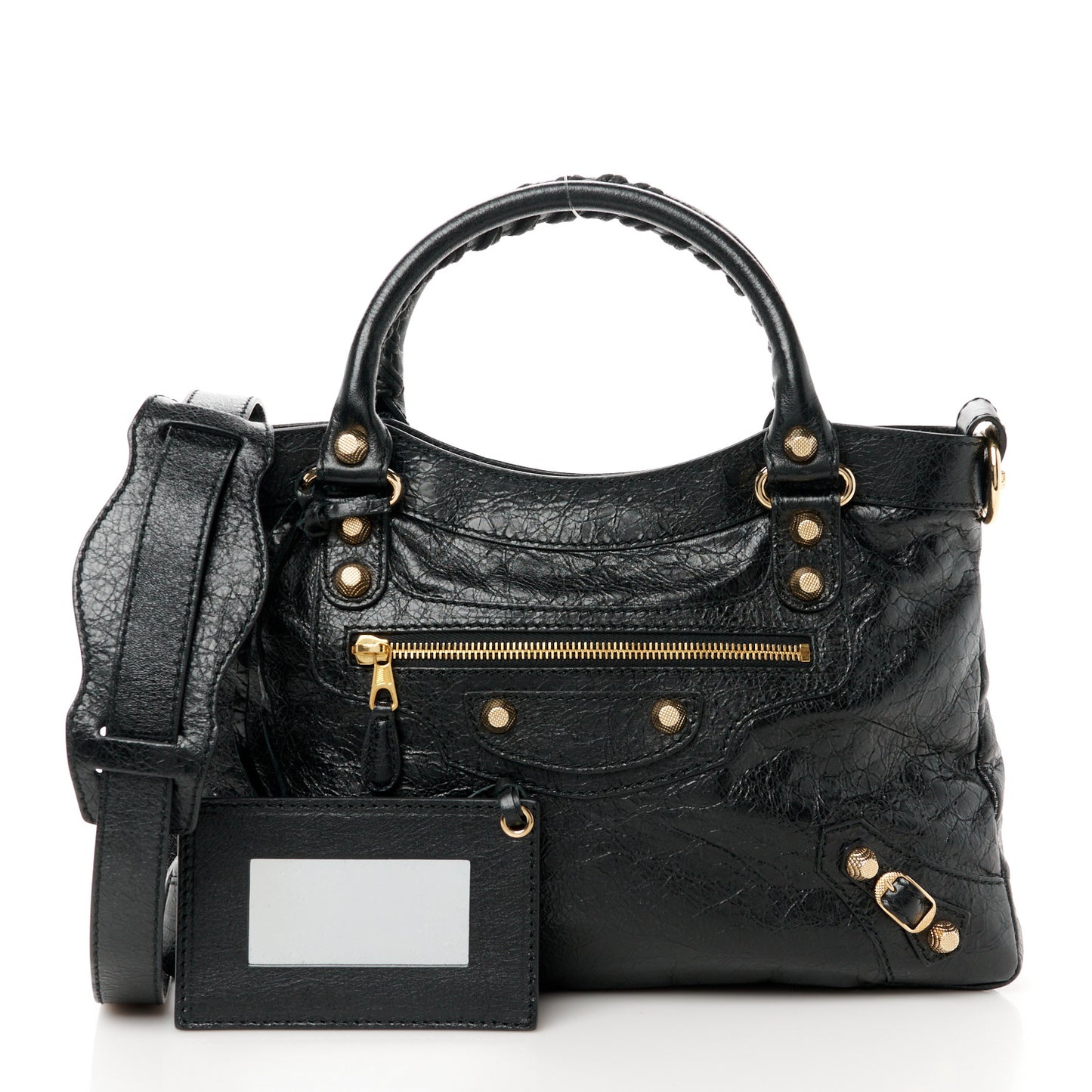 Agneau Giant 12 Gold Hardware Town Black
