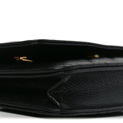 Chanel Caviar Quilted Wallet on Chain WOC Black 9 of 11