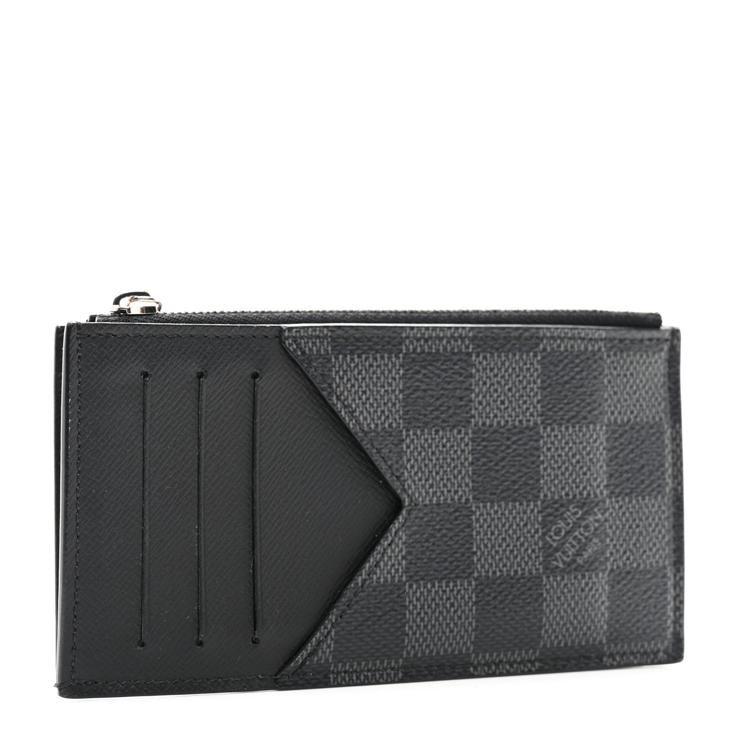 Damier Graphite Taiga Coin Card Holder