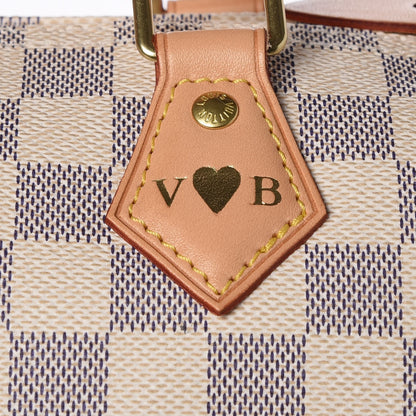 Louis Vuitton Damier Azur Speedy 35 8 of 10