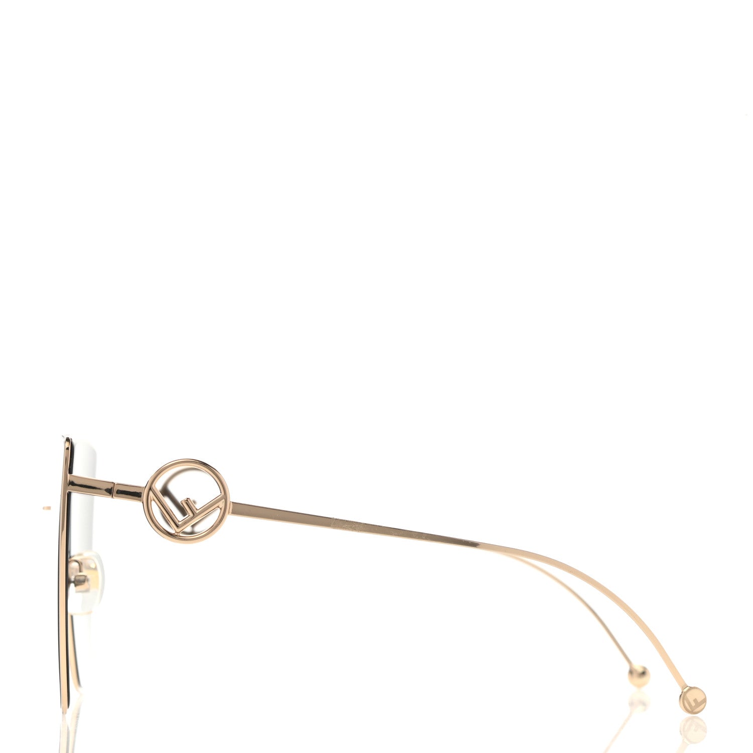 Fendi Metal F is Fendi Sunglasses FF 0323/S Gold 3 of 7