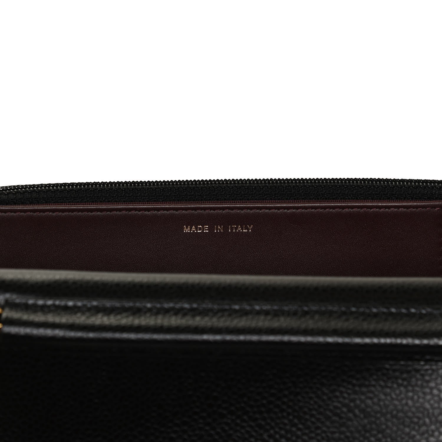 Chanel Caviar Quilted Wallet On Chain WOC Black 6 of 12