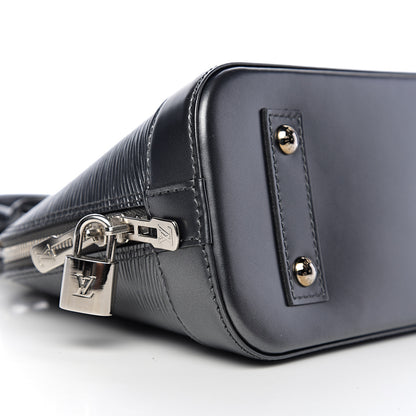 Louis Vuitton Epi Alma BB Anthracite Nacre 7 of 9