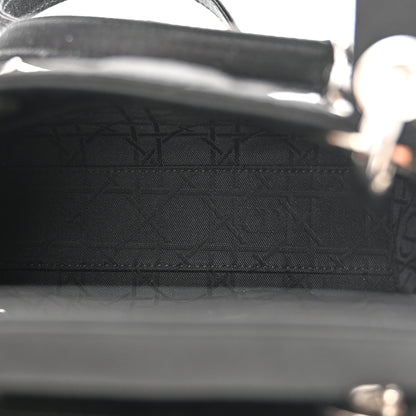 Christian Dior Satin Cannage Mini Lady Dior Black 5 of 11