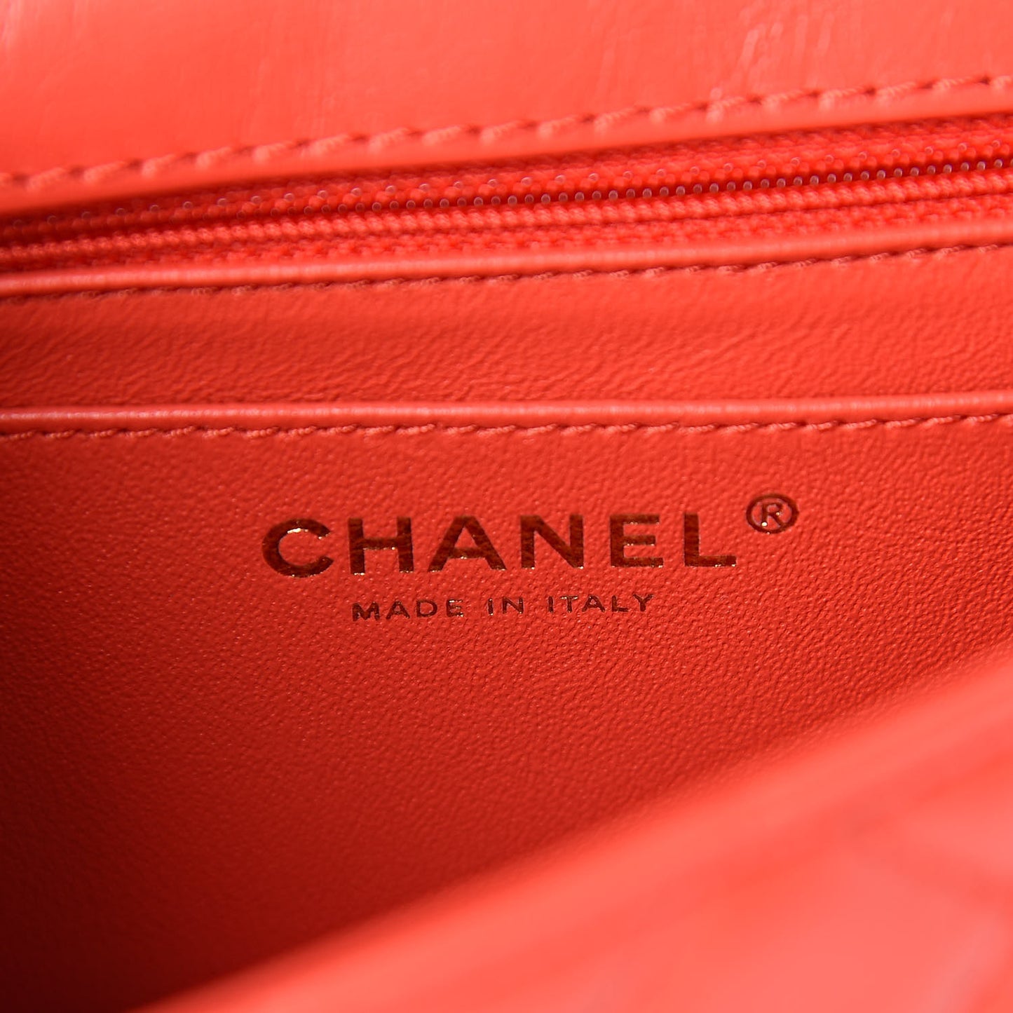 Aged Calfskin Quilted 2.55 Reissue Mini Flap Red