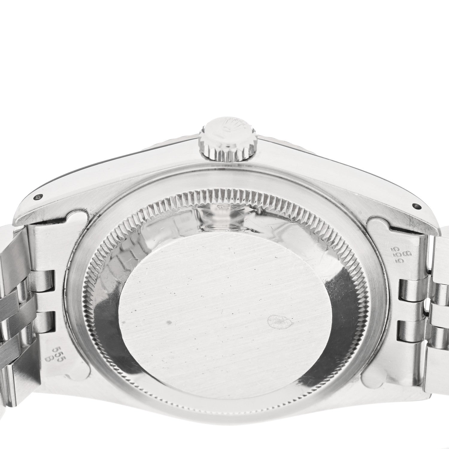 Rolex Stainless Steel 18K White Gold 36mm Oyster Perpetual Datejust Watch Blue 16234 4 of 4