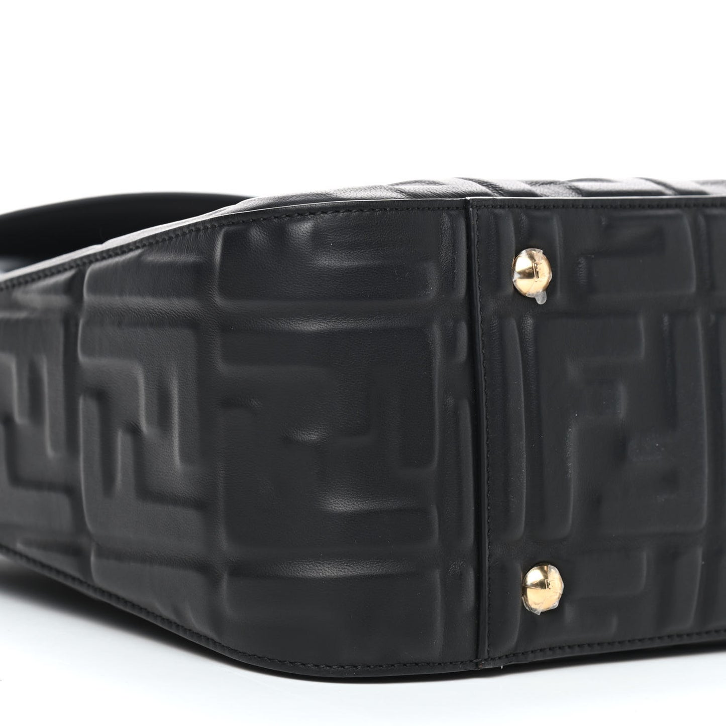 Nappa FF 1974 Embossed Small FF Tote Black