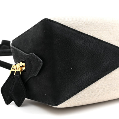 Alaia Canvas Nubuck Medium Le Teckel Bag Black 11 of 11