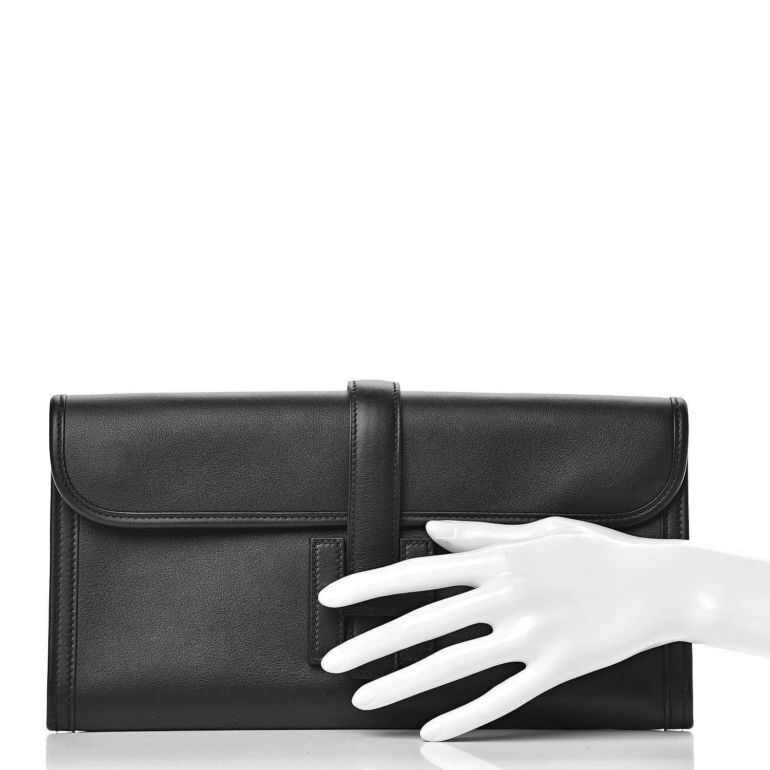 Hermes Swift Jige Elan 29 Clutch Black 2 of 8