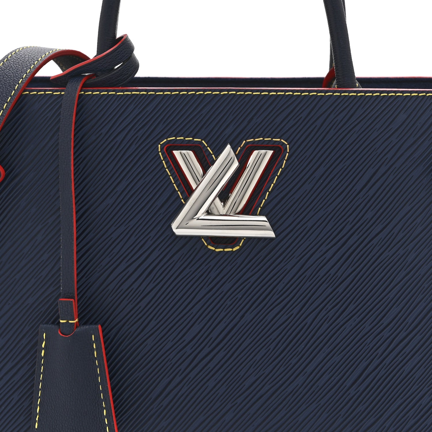 Louis Vuitton Epi Twist Tote Indigo 8 of 10