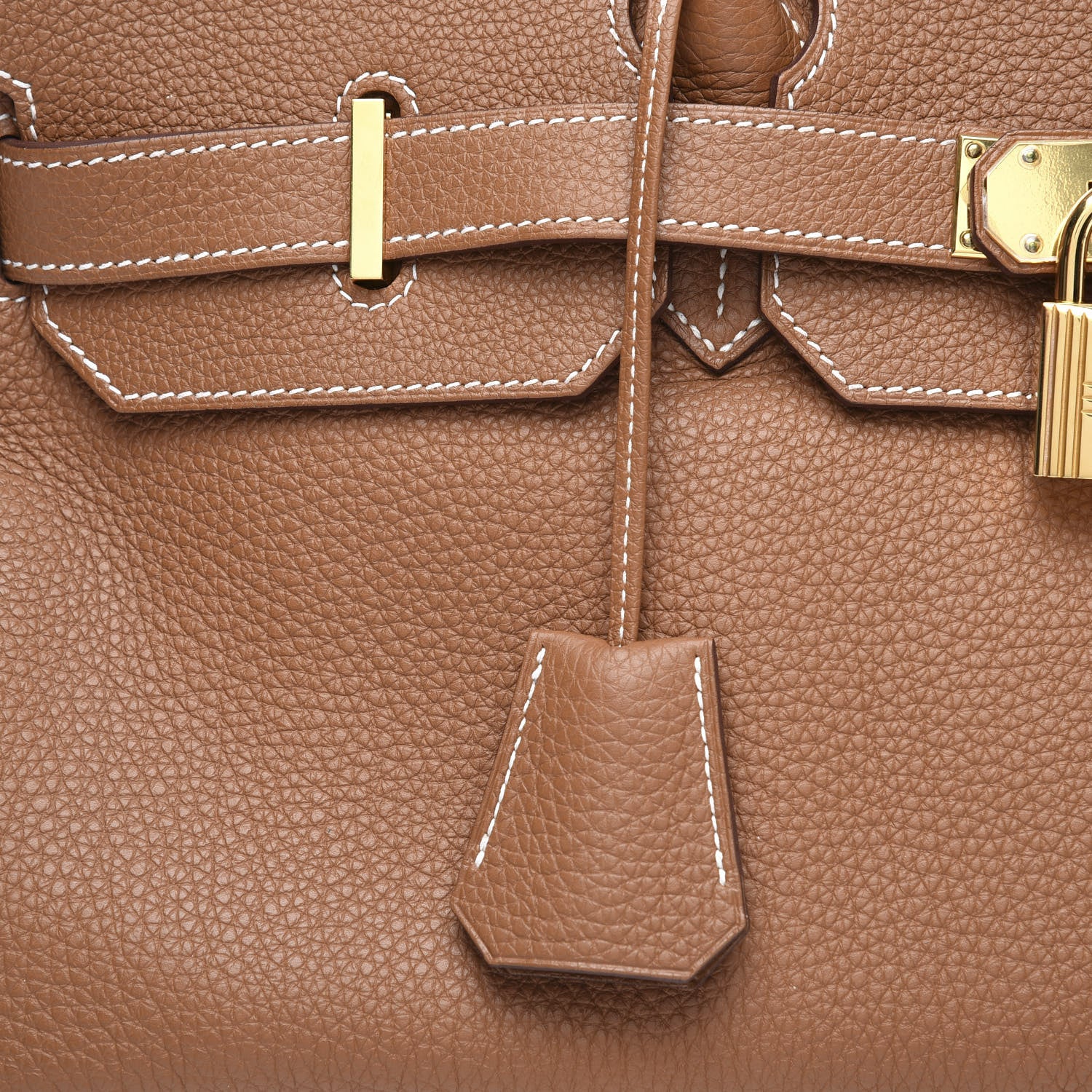 Hermes Togo JPG Shoulder Birkin II 42 Gold 9 of 13