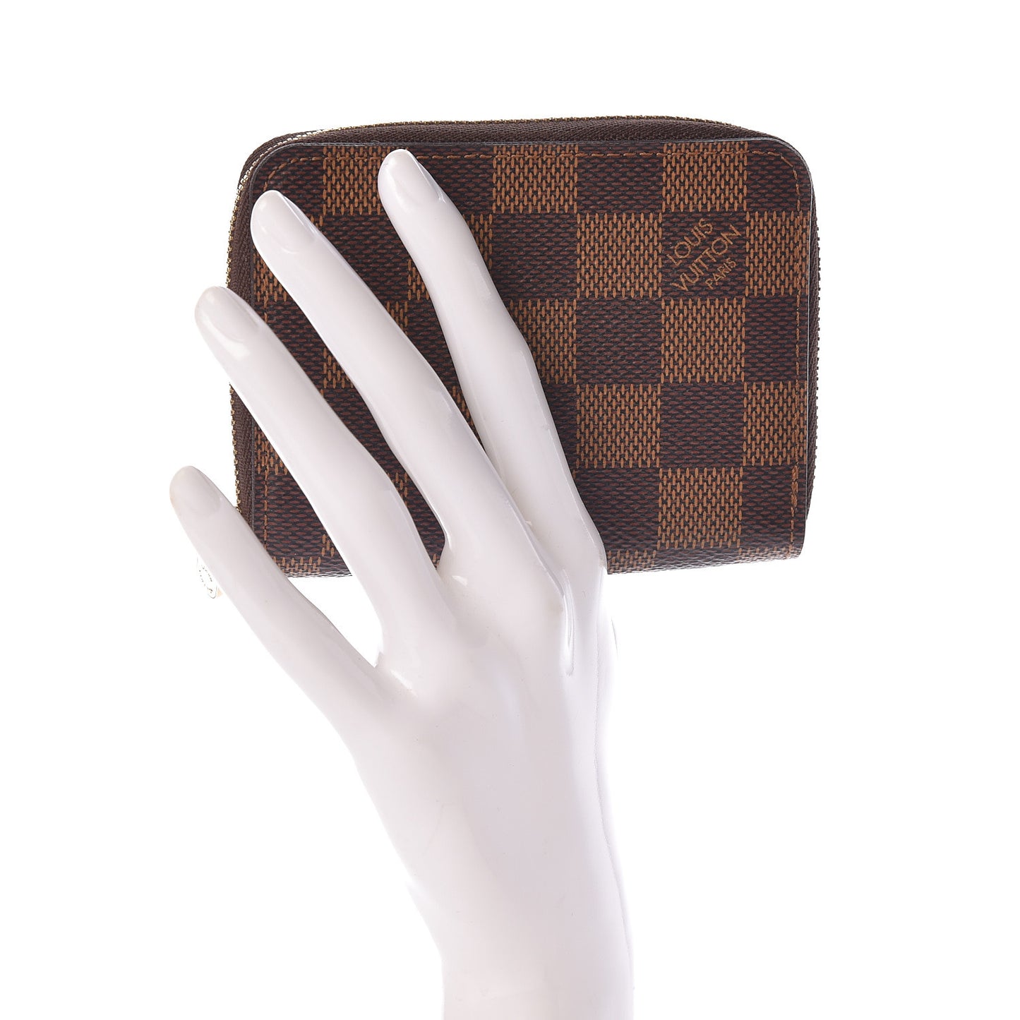 Damier Ebene Zippy Coin Purse