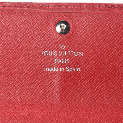 Louis Vuitton Epi Sarah Wallet Rubis 6 of 15