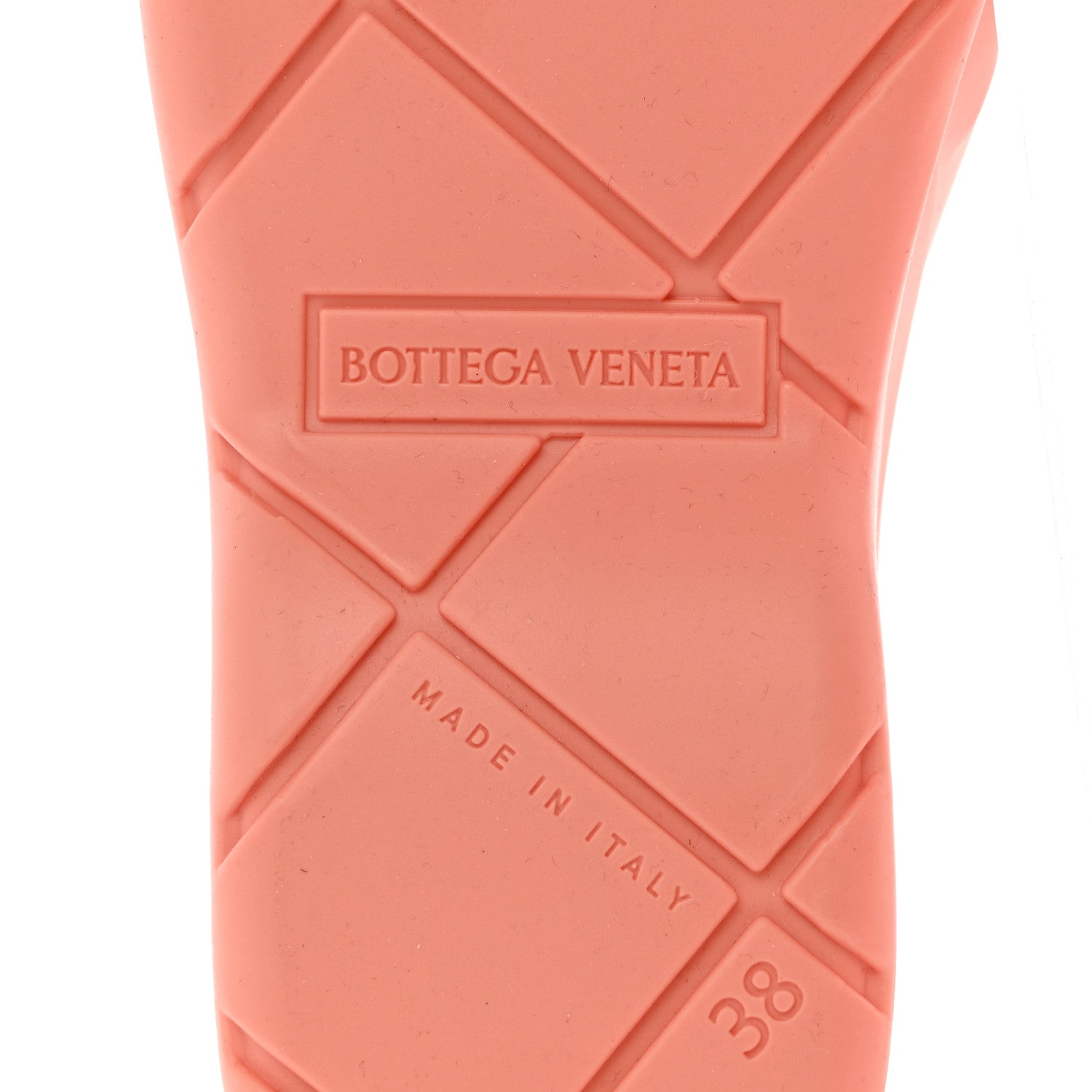 Bottega Veneta Rubber Puddle Ankle Boots 38 Flamingo 7 of 9