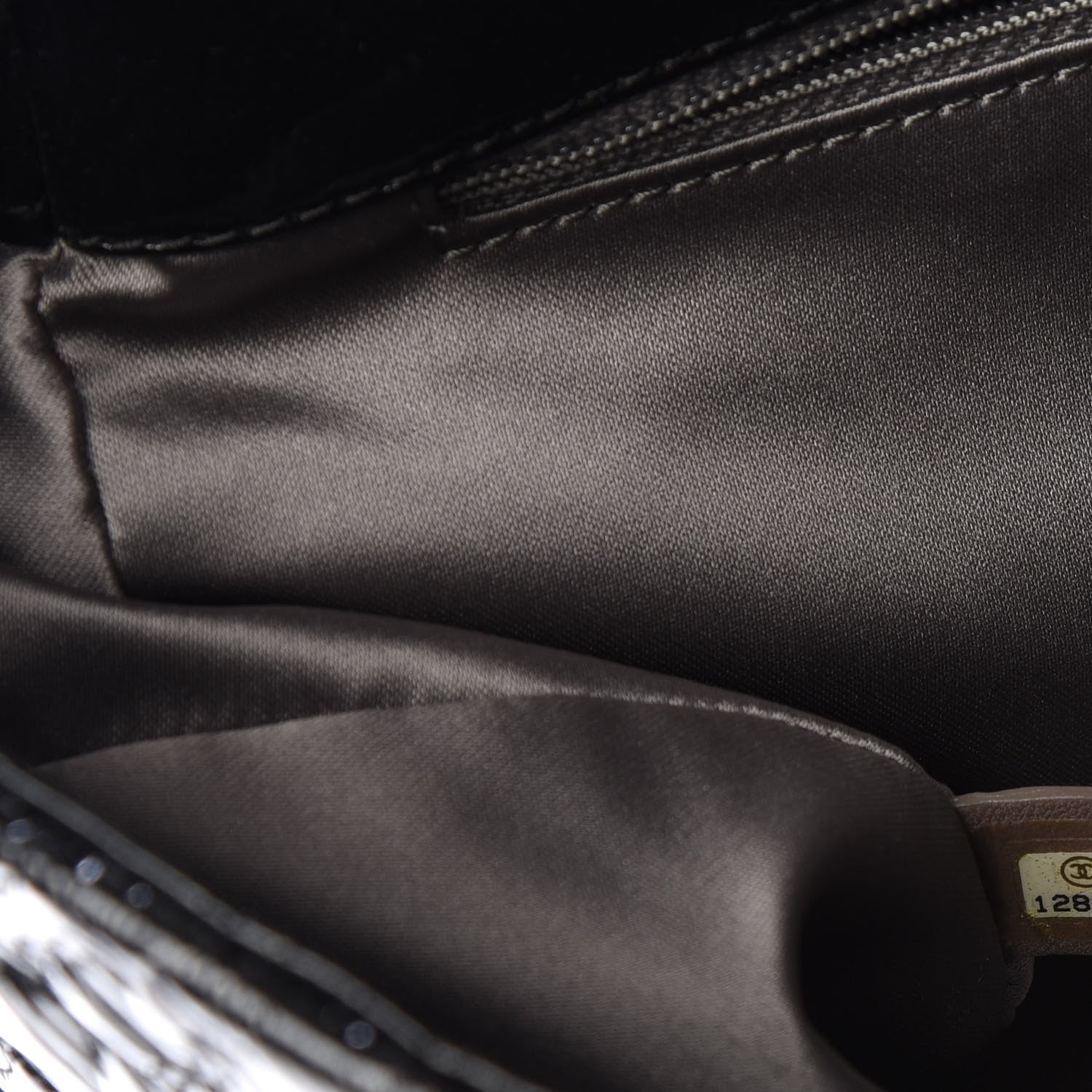 Chanel Vinyl Rock In Moscow Single Flap Black 8 of 9