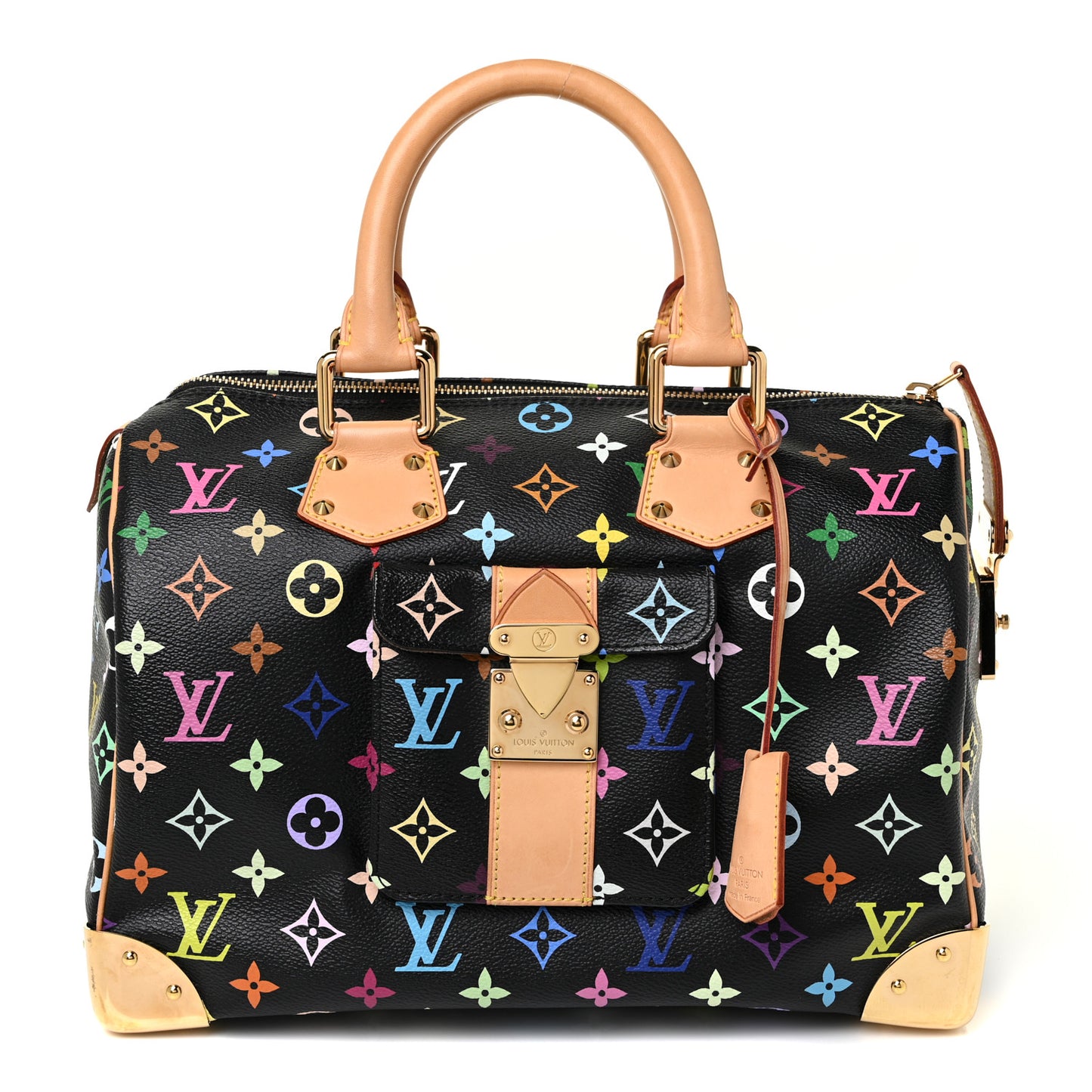 Monogram Multicolor Speedy 30 Black