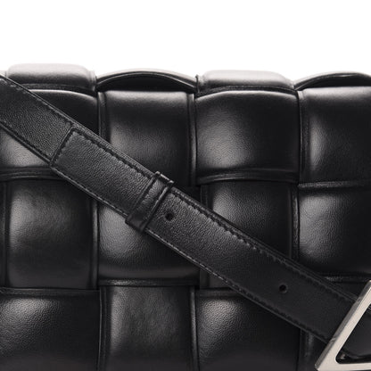 Bottega Veneta Nappa Maxi Intreccio Padded Cassette Crossbody Bag Black 9 of 9
