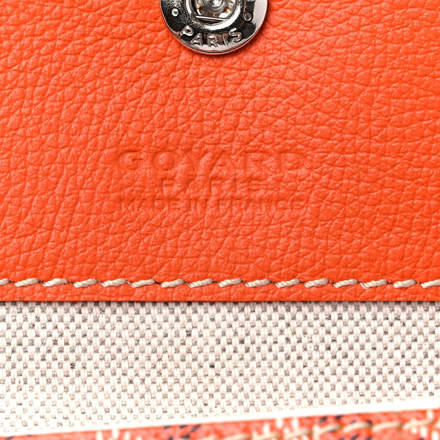 Goyard Goyardine Saint Louis PM Orange 7 of 10