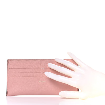 Louis Vuitton Calfskin Felicie Card Holder Insert Rose Ballerine 2 of 6