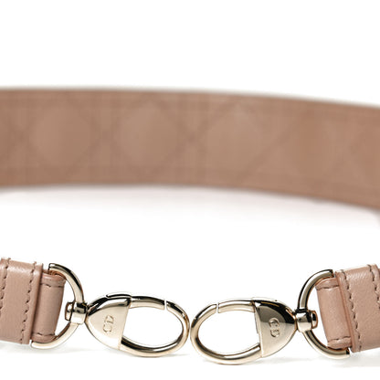 Christian Dior Lambskin Cannage Shoulder Strap Beige 4 of 4