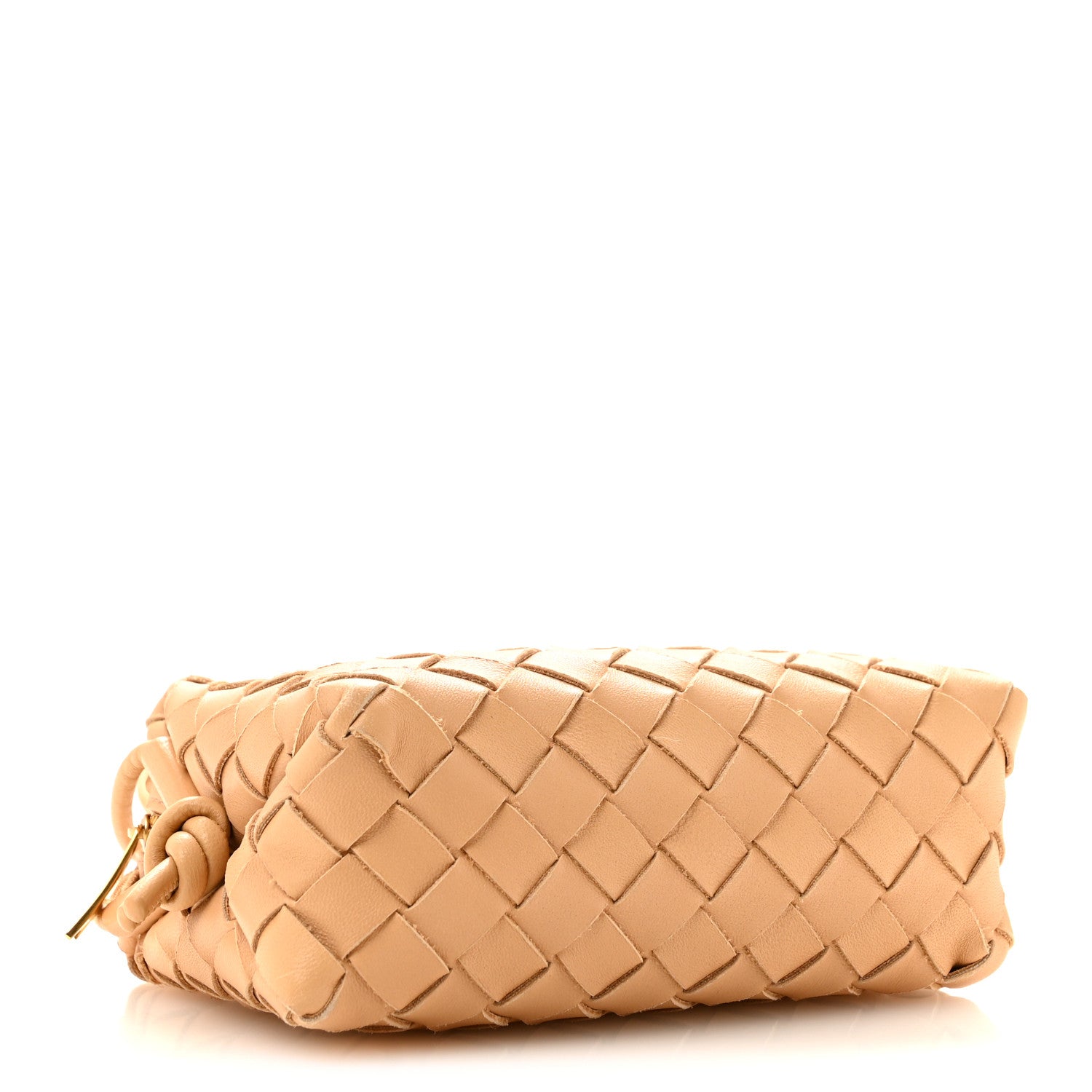 Bottega Veneta Nappa Intrecciato Mini Loop Camera Bag Almond 4 of 11