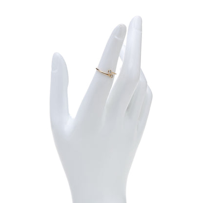 Tiffany 18K Yellow Gold Diamond Elsa Peretti Hoop Ring 49 5 2 of 6