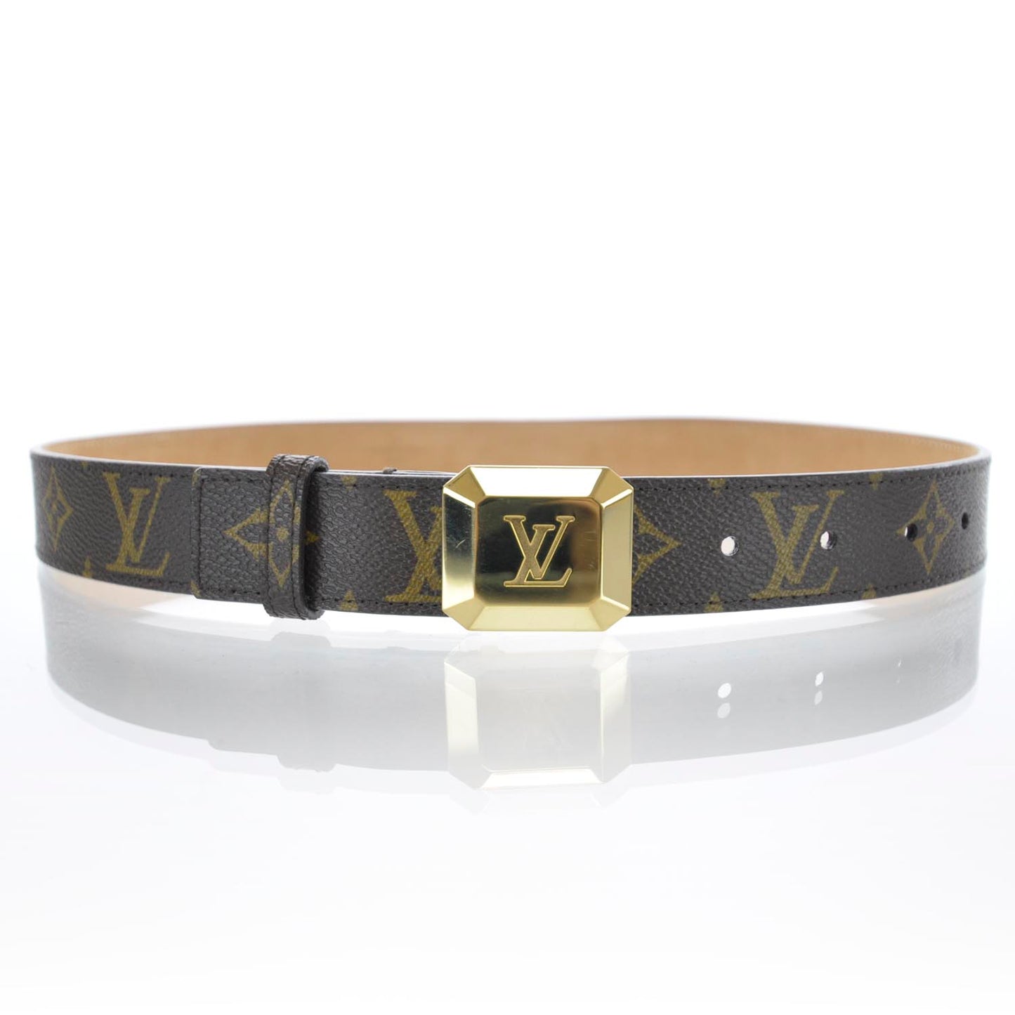 Monogram Cabochon Belt Buckle