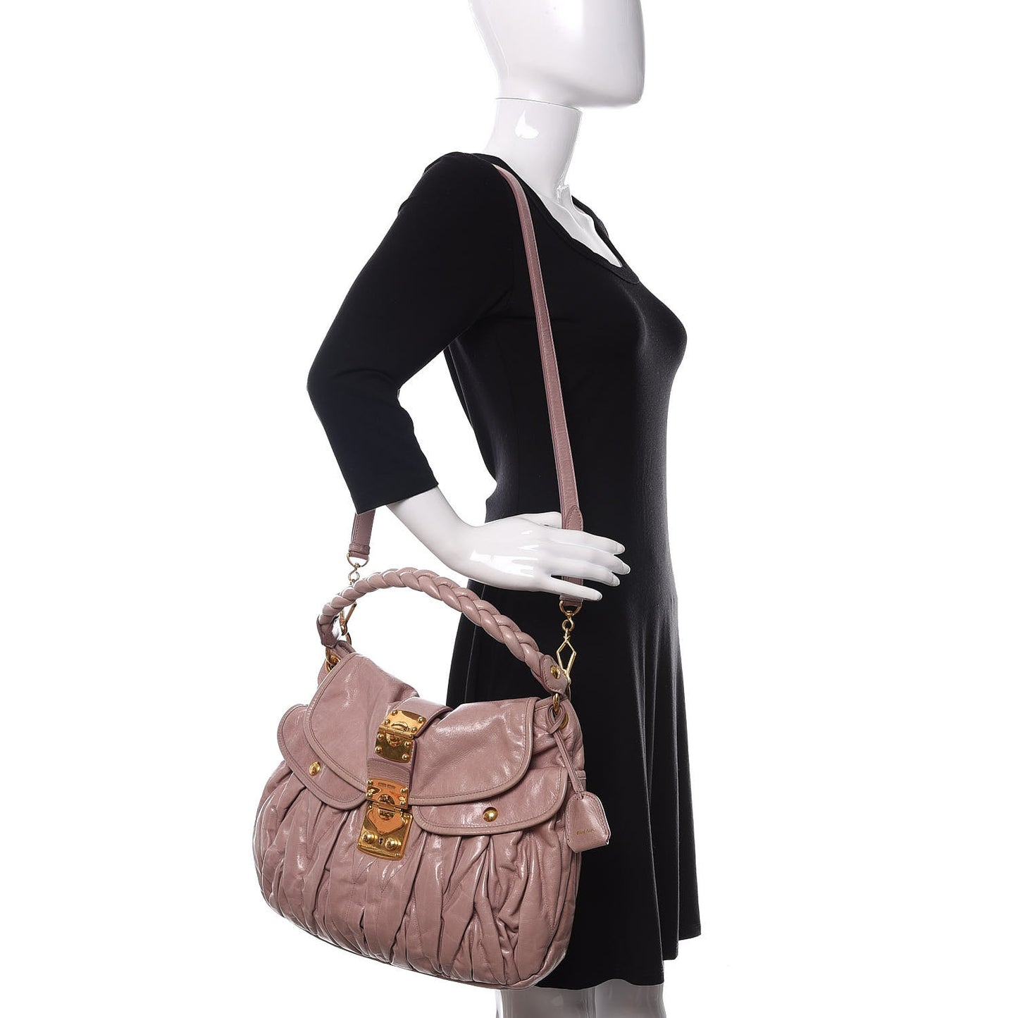Nappa Matelasse Coffer Hobo Mughetto
