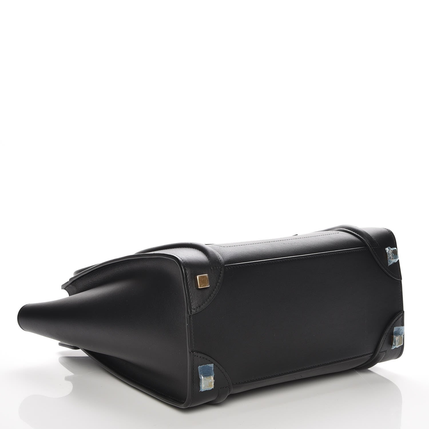 Celine Smooth Calfskin Micro Luggage Black 4 of 6