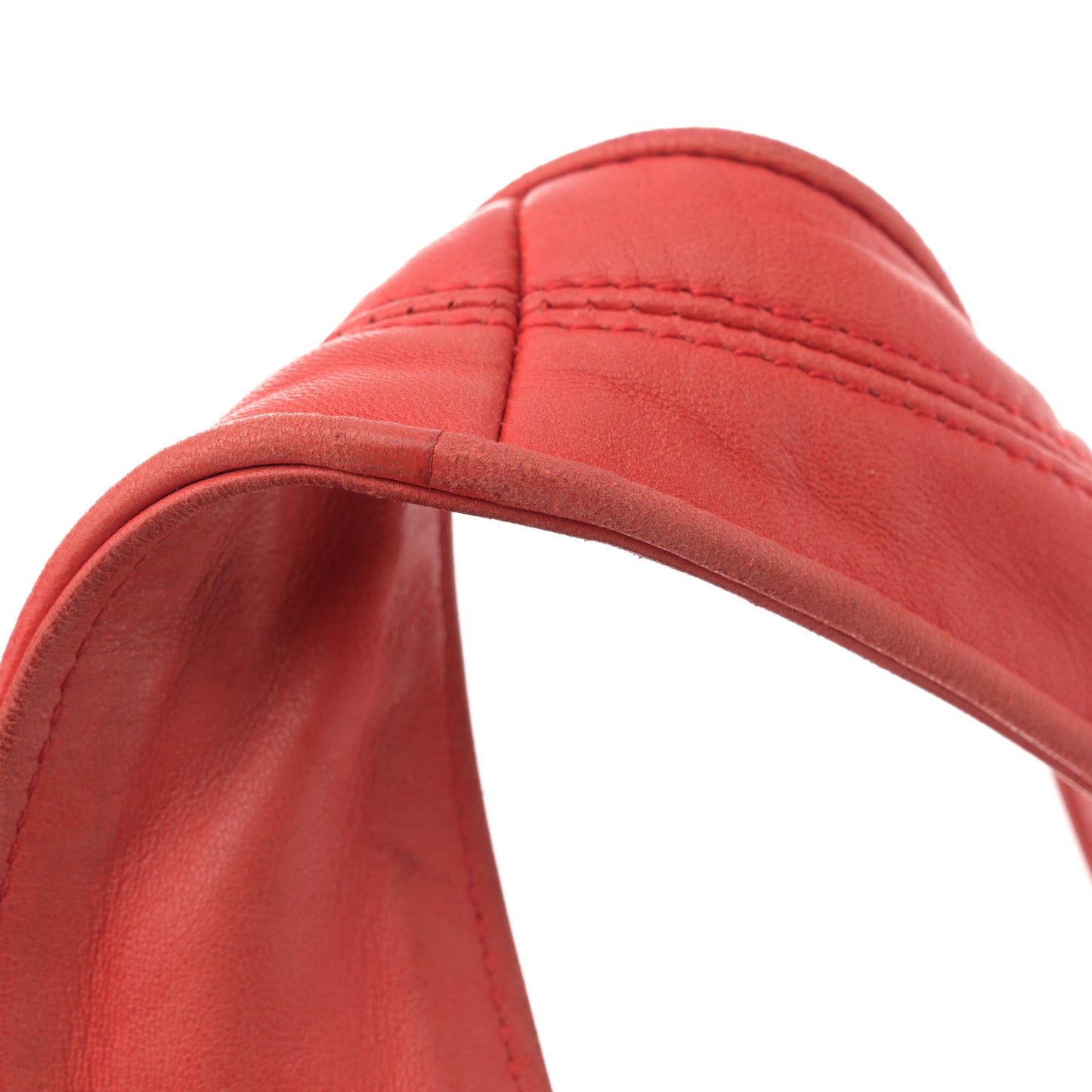 Nappa Intrecciato Ball Hobo Cardinal
