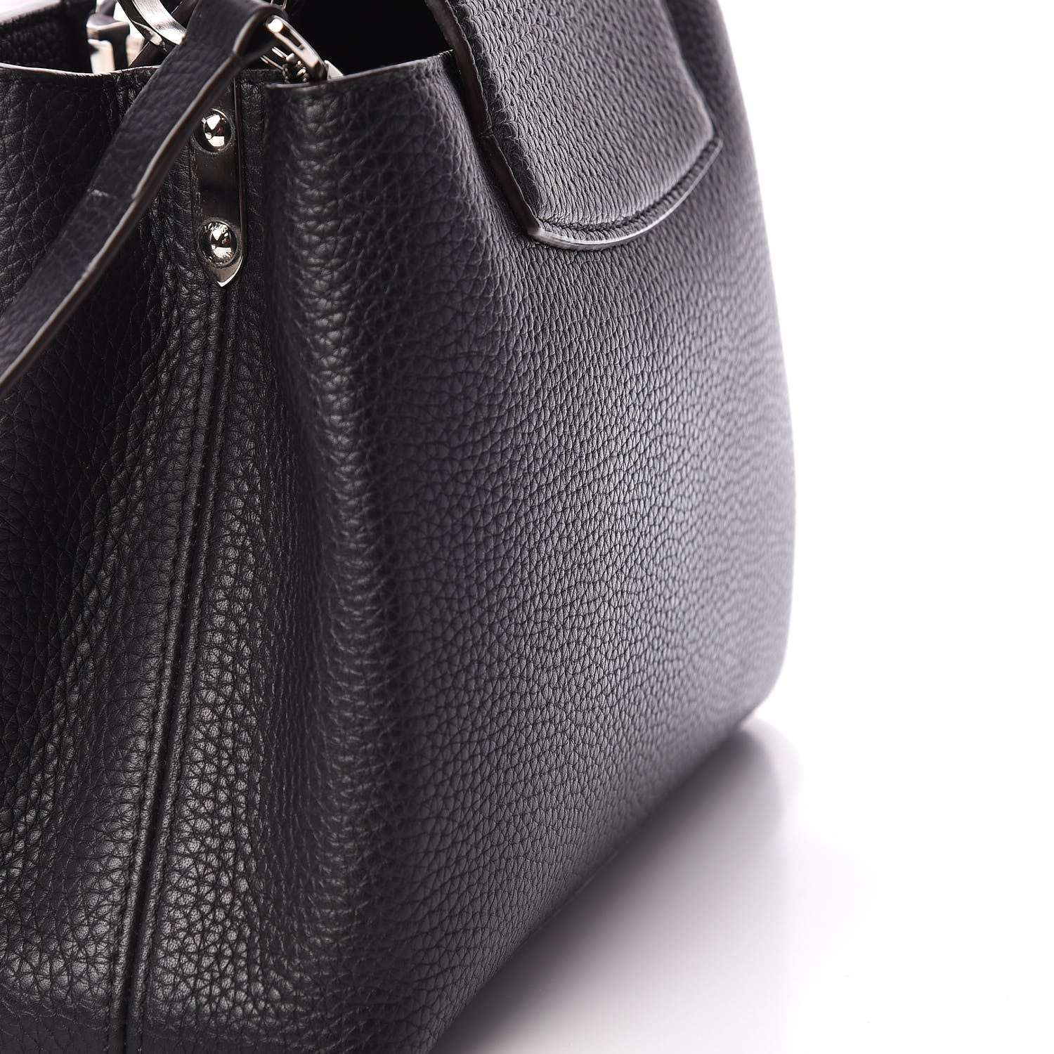Louis Vuitton Taurillon Capucines BB Black 10 of 10
