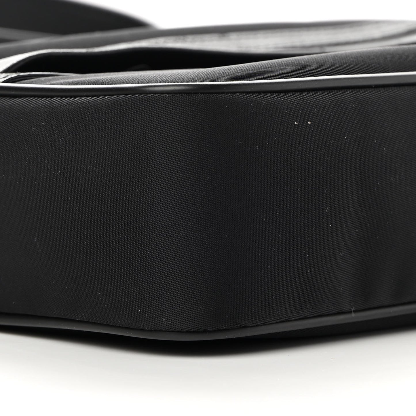 Lambskin Nylon Small Camp Camera Bag Black