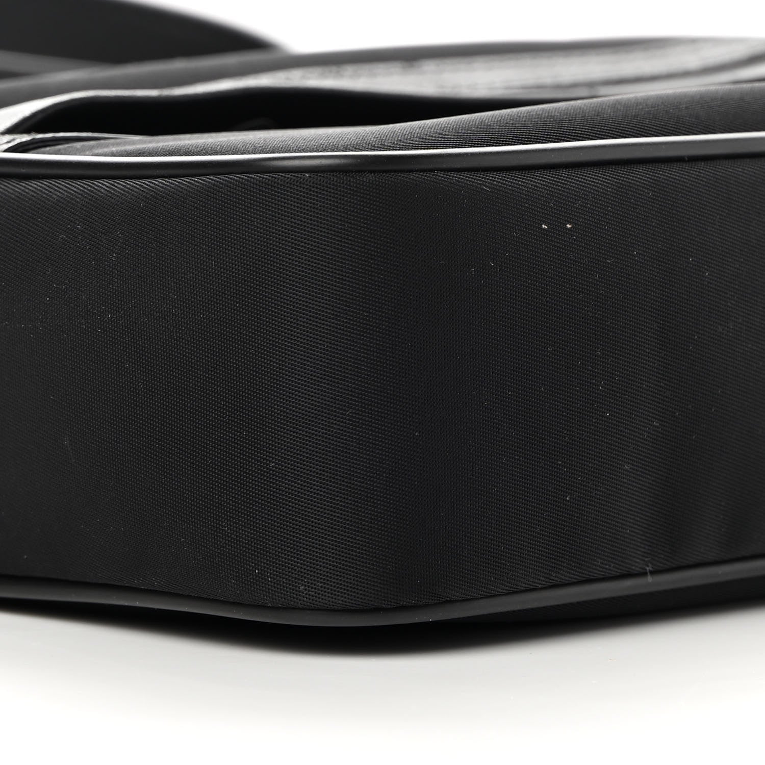Saint Laurent Lambskin Nylon Small Camp Camera Bag Black 9 of 13