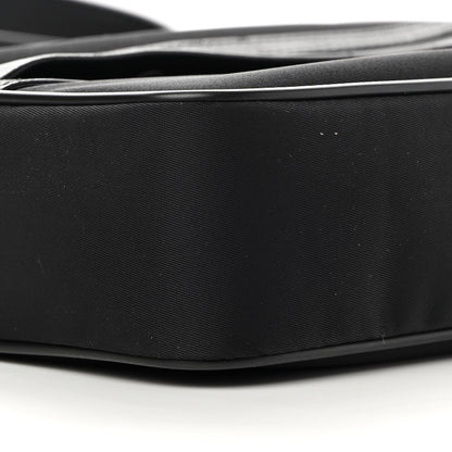 Saint Laurent Lambskin Nylon Small Camp Camera Bag Black 9 of 13
