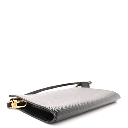 Louis Vuitton Epi Pochette Accessories 24 Black 4 of 10