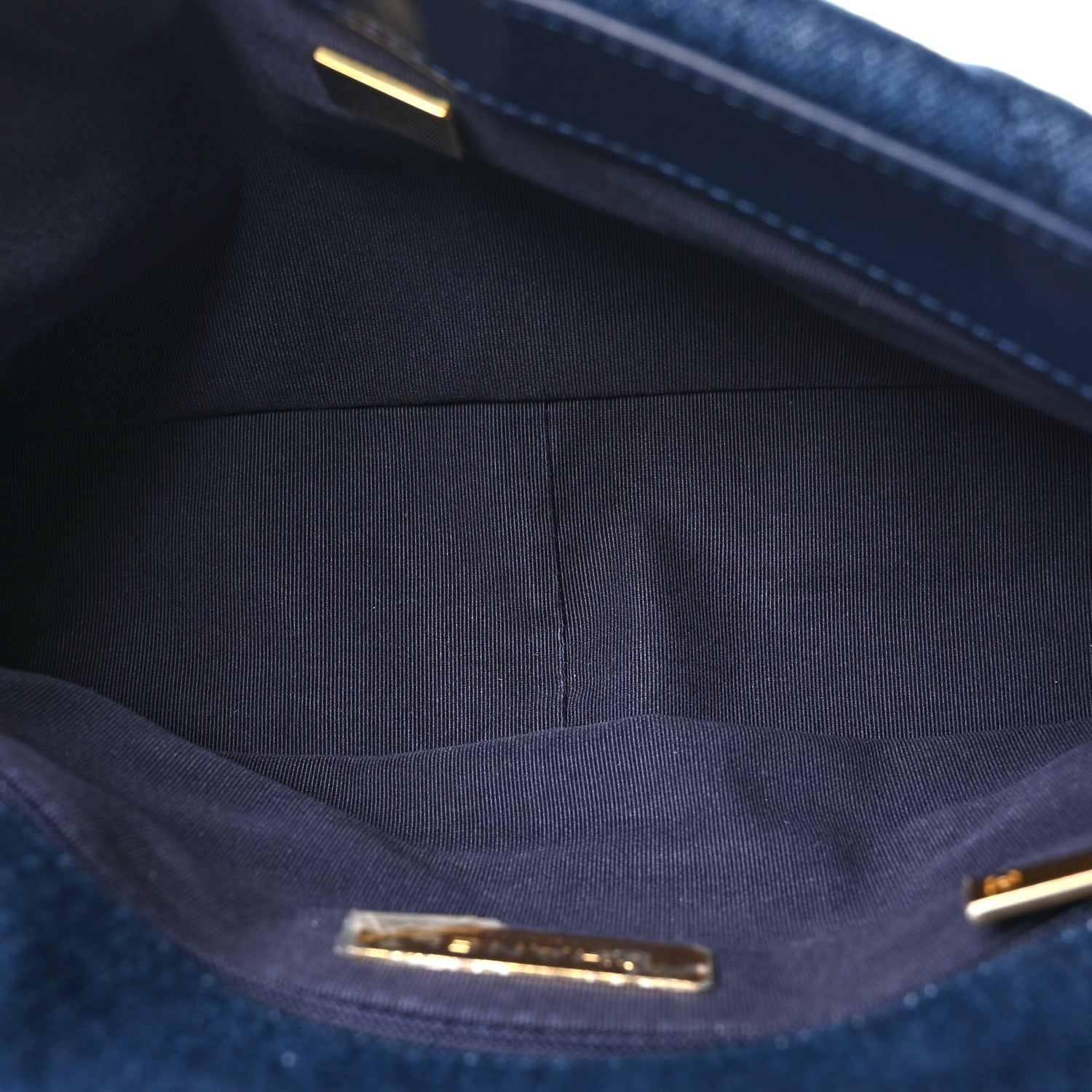 Chanel Denim Quilted Medium Chanel 19 Flap Blue 5 of 11