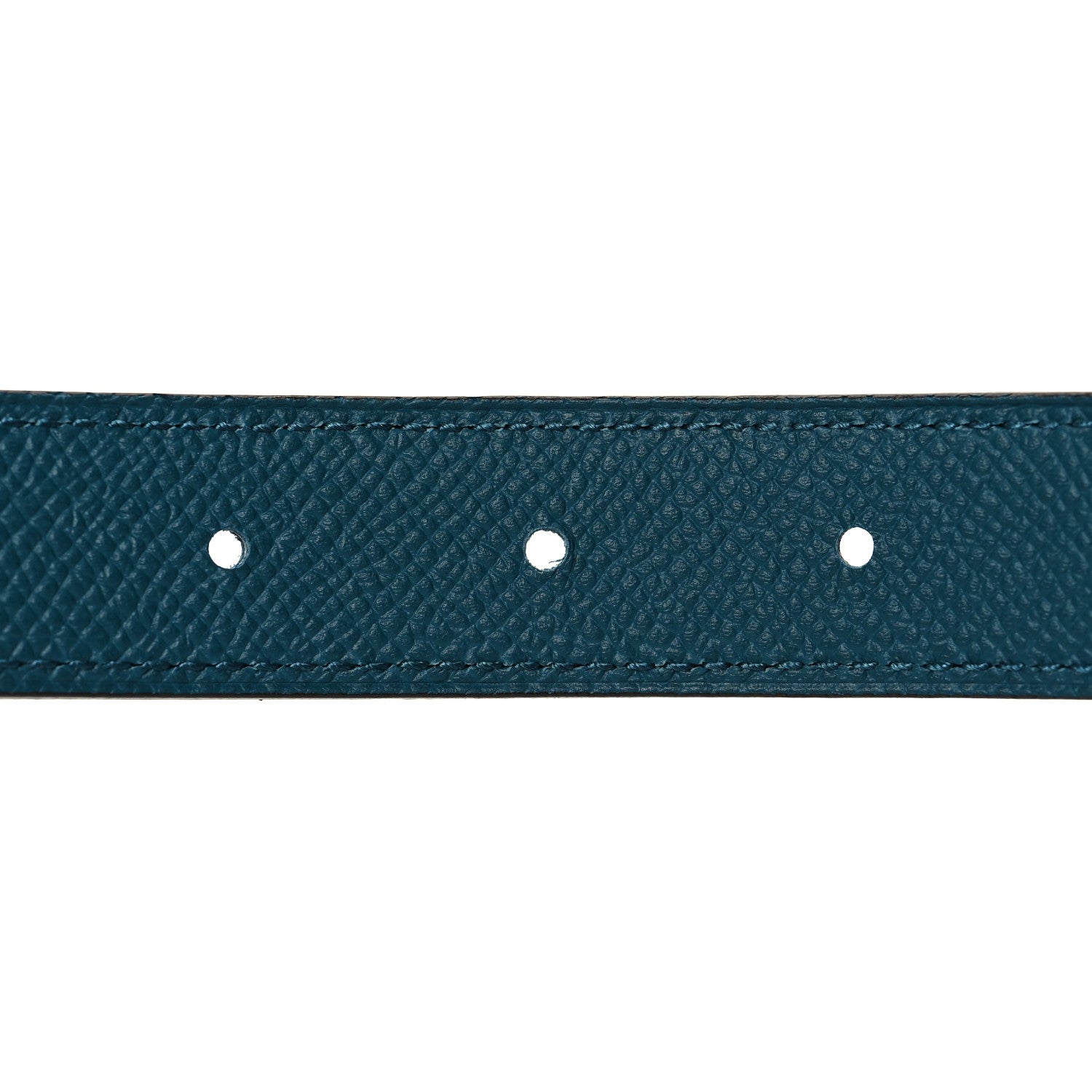Hermes Epsom Swift 32mm Belt Strap 90 36 Malachite Bleu Saphir 4 of 5
