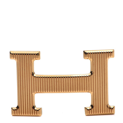 Hermes Strie 32mm H Belt Buckle Gold 1 of 4