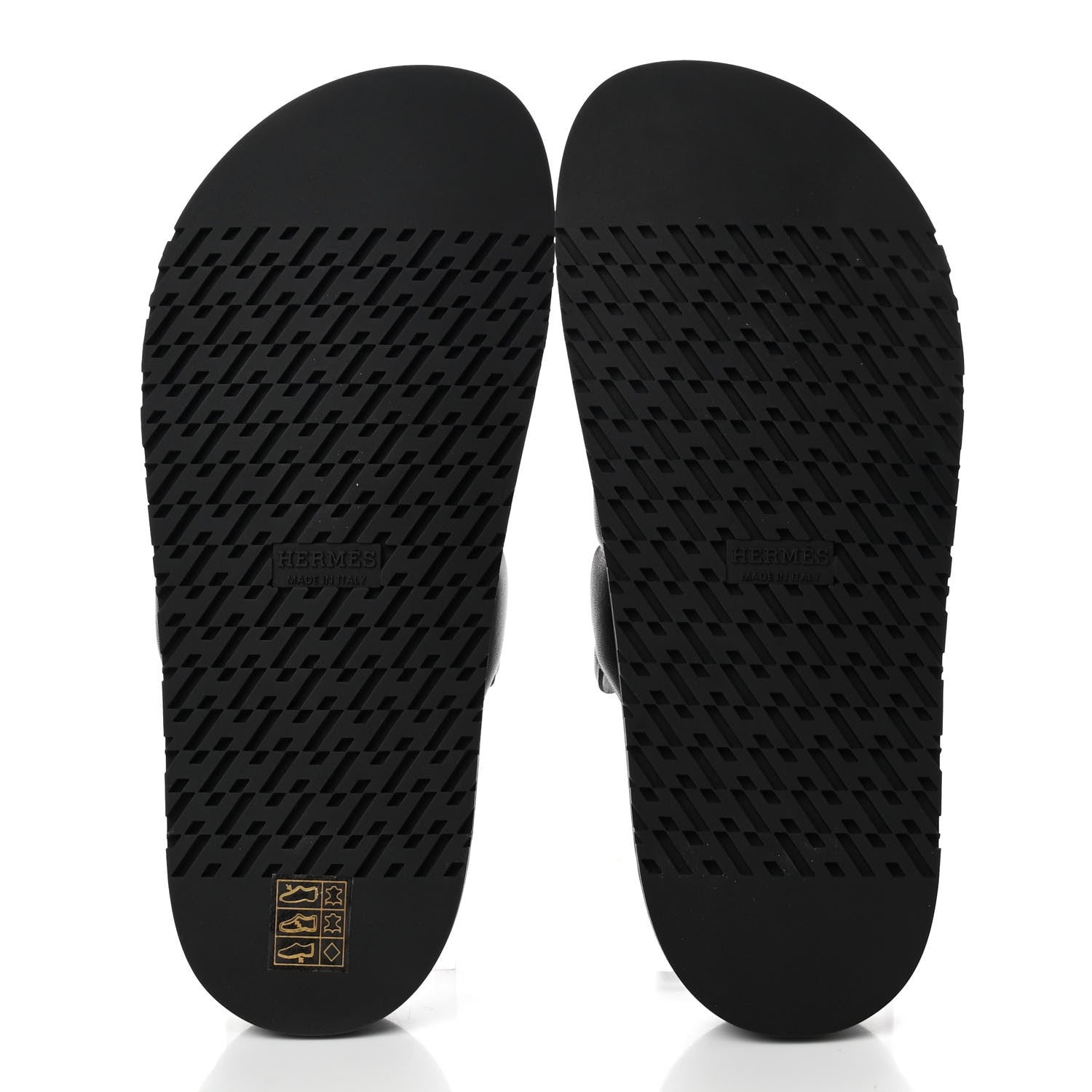 Hermes Nappa Extra Sandals 38 Black 5 of 8