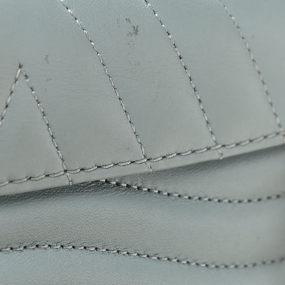 Louis Vuitton Calfskin New Wave Chain PM Porcelain Blue 11 of 11
