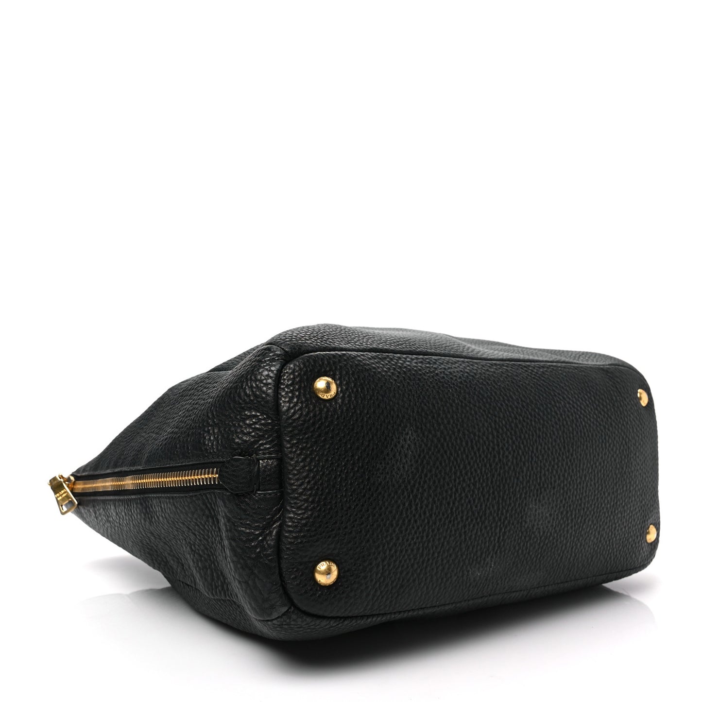 Vitello Daino Tote Black