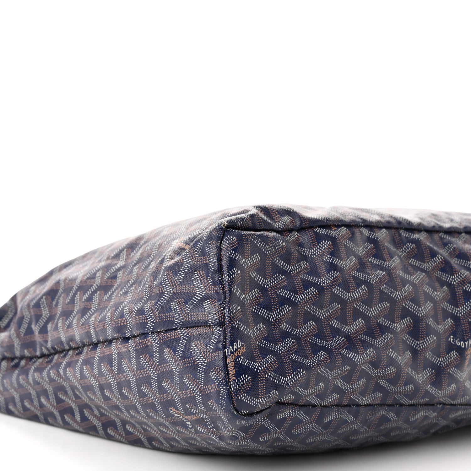 Goyard Goyardine Fidji Zip Hobo Navy 9 of 15
