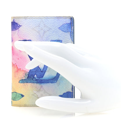 Louis Vuitton Monogram Watercolor Pocket Organizer NM Multicolor 2 of 6