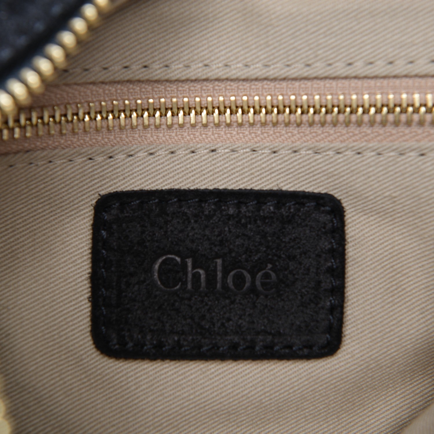 Chloe Suede Calfskin Small Paraty Black 6 of 8