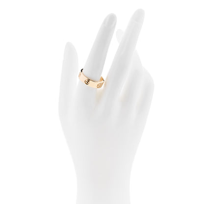 Cartier 18K Yellow Gold 5.5mm LOVE Ring 59 8.75 2 of 5