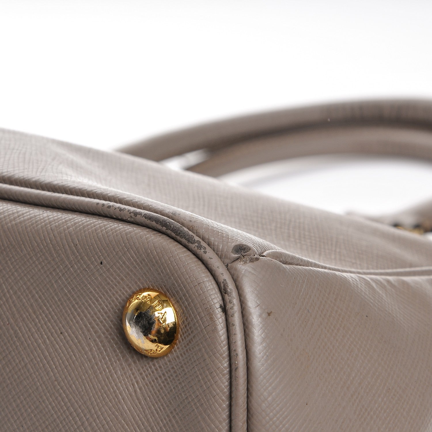 Prada Saffiano Large Galleria Double Zip Tote Argilla 12 of 16