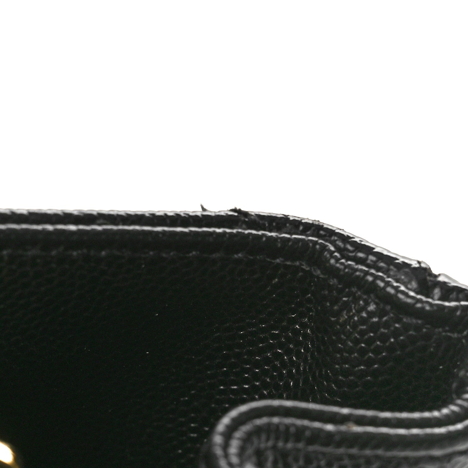 Saint Laurent Grain De Poudre Matelasse Chevron Monogram Shopping Bag Black 11 of 11