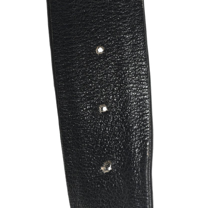 Chanel Lambskin Chain Belt 85 34 Black Gold 4 of 5
