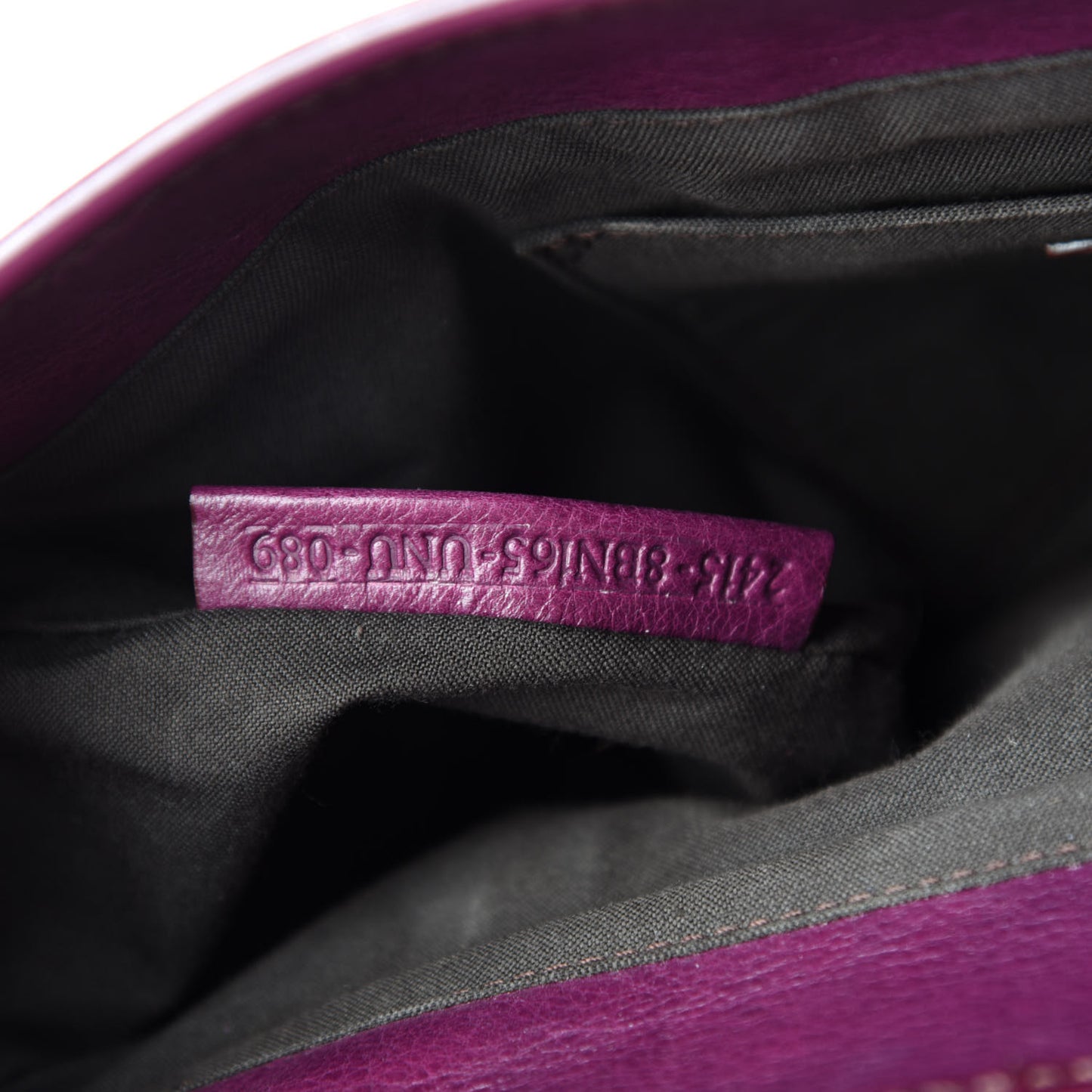 Patent B Bag Purple